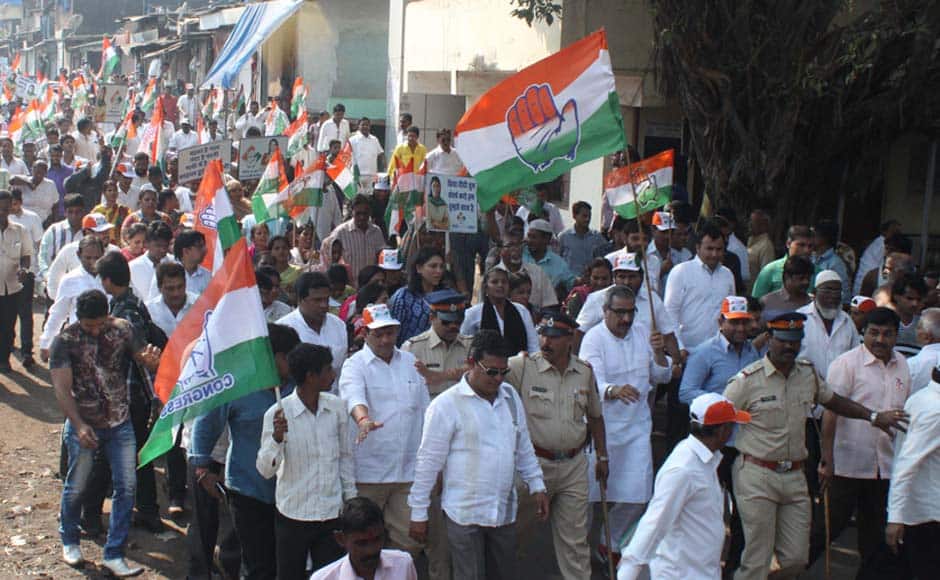 The rally was arranged to highlight the inefficiencies and complete breakdown in the functioning of the corporation. Sachin Gokhale/Firstpost
