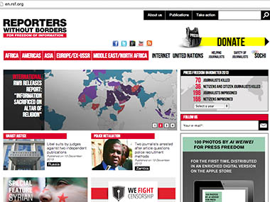 Reporters' group wants attack on journalists to be war crime Reporters' group wants attack on journalists to be war crime