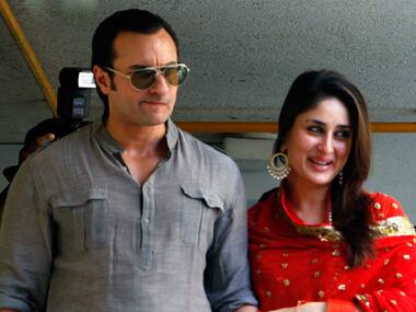 Saif Ali Khan and Kareena Kapoor. PTI