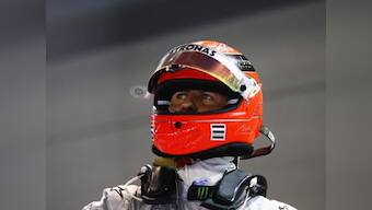 Michael Schumacher's aura of invincibility gives us hope