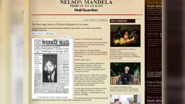 For 22 years, no SA newspaper published photos of Nelson Mandela