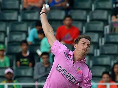 Dale Steyn terrorised Rohit Sharma with his opening spell. AFP