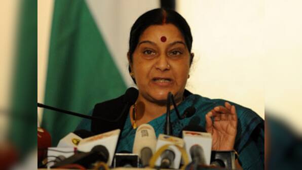 AK Ganguly should quit WBHRC chairman post: Sushma