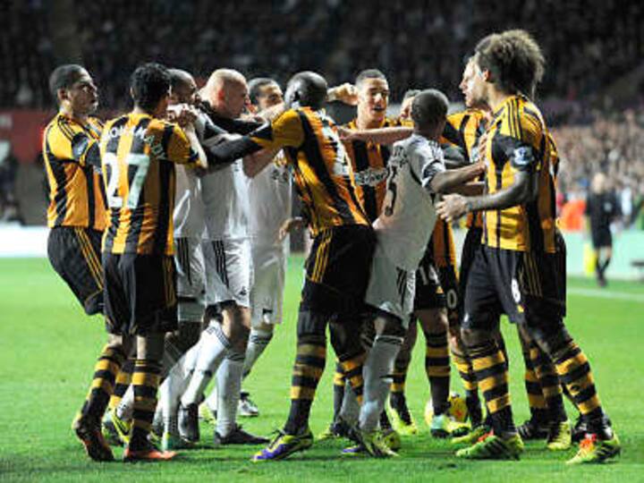 Unlikely scorers as Swansea draw with Hull Unlikely scorers as Swansea draw with Hull