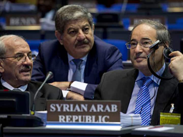 Syria calls for help destroying toxic arsenal 