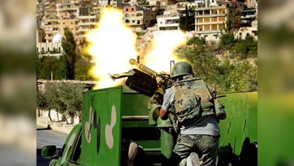 Syrian troops ambush and kill dozens of rebels 
