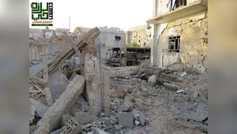 Syria helicopter strike kills 26 in rebel held town