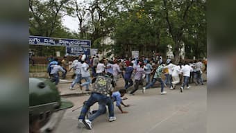 Telagana govt draws flak after midnight raid on Osmania students