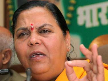 Madhya Pradesh recruitment scam: Uma demands CBI probe Madhya Pradesh recruitment scam: Uma demands CBI probe
