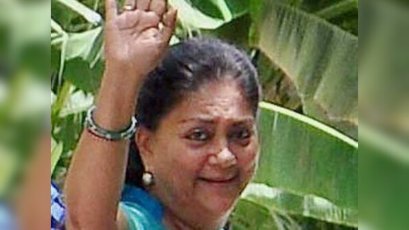Raje does a Kejriwal, wants her security cut