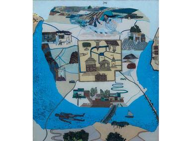 Bhupen Khakhar (1934-2003) 'Untitled'. Image courtesy Facebook