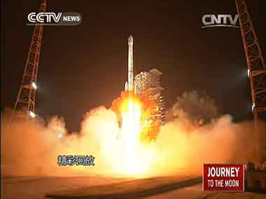 China successfully launches unmanned lunar probe Chang'e-3 China successfully launches unmanned lunar probe Chang'e-3