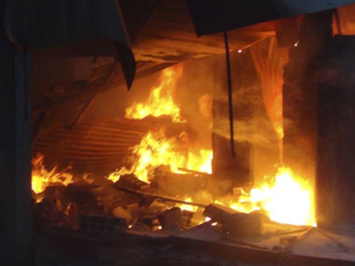 Major fire guts timber depot in Hyderabad Major fire guts timber depot in Hyderabad