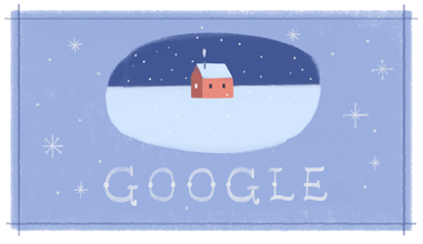 Tis the season! Google puts up third Happy Holiday doodle Tis the season! Google puts up third Happy Holiday doodle