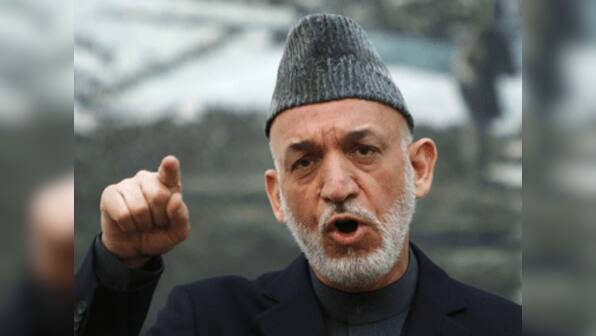 Hamid Karzai meets Manmohan Singh