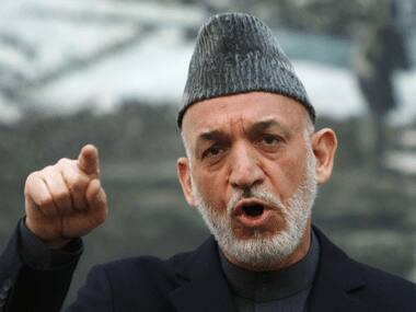 Hamid Karzai meets Manmohan Singh