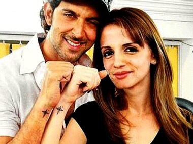 Sussanne Roshan changed her Tattoo after her separation from Hrithik Roshan  -Hindi Filmibeat