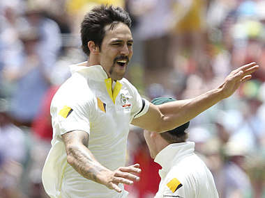 Second Ashes Test: Wrecking ball Johnson takes seven to scar England Second Ashes Test: Wrecking ball Johnson takes seven to scar England