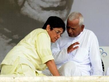 Kiran Bedi has stood by Anna: AFP