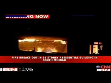 Fire on 12th floor of Mumbai high-rise, six firemen injured
