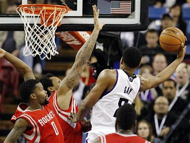 Gay scores 26 to lead Kings past Rockets 106-91 Gay scores 26 to lead Kings past Rockets 106-91