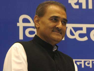 Heavy Industries Minister Praful Patel. Image courtesy PIB
