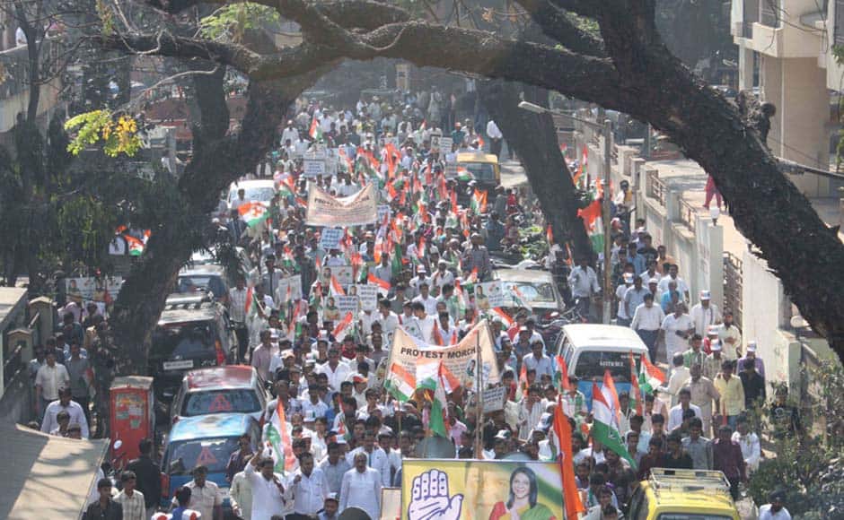 The rally saw many in attendance. Sachin Gokhale/Firstpost