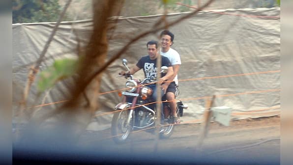 Spotted: Salman Khan biking on his birthday with friend Sajid Nadiadwala