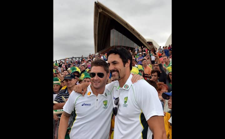 Images: Australia celebrate Ashes triumph with fans at the Sydney Opera House