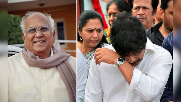 Photos: Nagarjuna mourns passing of Akkineni Nageswara Rao