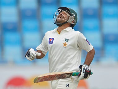 Ahmed made an unbeaten 70 off 123 balls with seven fours after he was flown in as replacement for the injured Adnan Akmal. AP