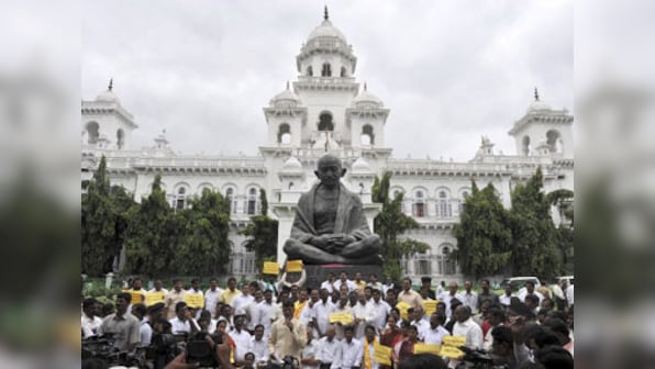 Andhra Assembly adjourned after protests over bifurcation