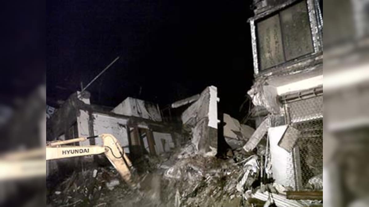 Four-storey building collapses in Himachal Pradesh's Shimla: Watch