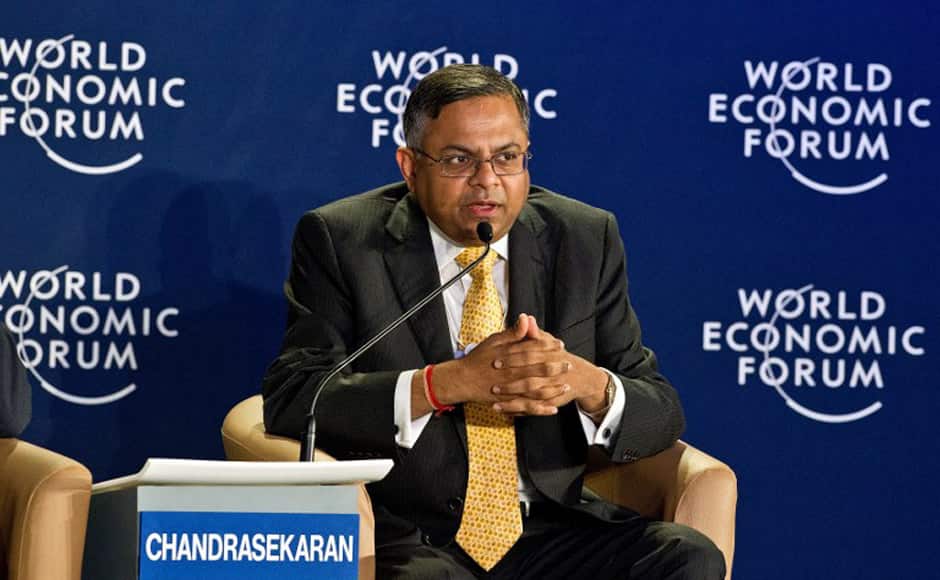 N Chandrasekaran, CEO and MD,TCS: Fundamentally everyone is watching India. They are eagerly looking forward to what the elections will end up in terms of the situation after the elections whether the growth will come back in India, whether the climate will be better, stability, policy making. So I think everyone is looking at directions but I think we need to work our way up. ButI think people still want to come to India./AFP
