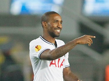 File photo of Tottenham Hotspur's Jermain Defoe. Reuters
