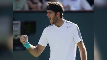 Del Potro launches comeback after wrist injury, breezes past first round of Sydney International