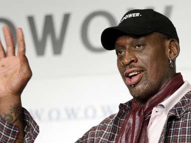 Dennis Rodman. AP image