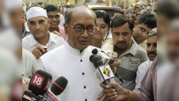 Digvijaya Singh files nominations for Rajya Sabha polls