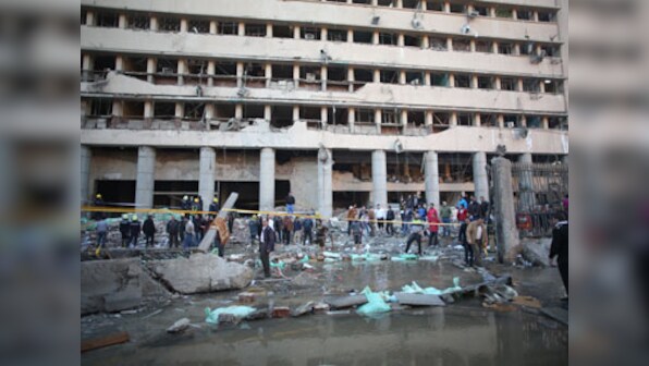 Third blast in Cairo targets police station, no casualties reported
