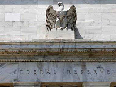 The Federal Reserve building is seen in Washington. Reuters