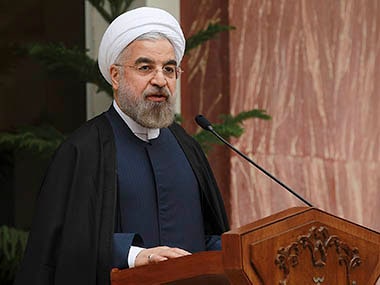 File image of Iranian president Hassan Rouhani. AP