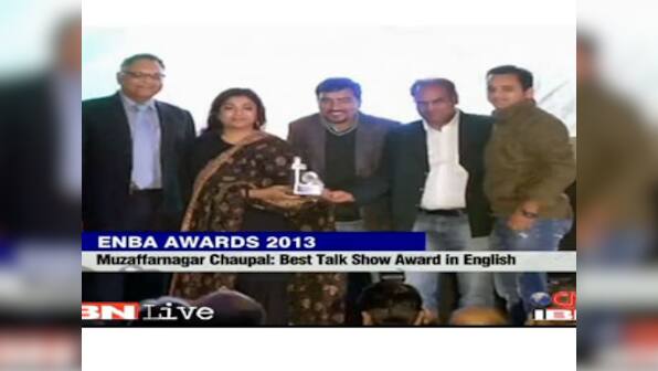 CNN-IBN, IBN 7, CNBC-TV18 sweep ENBA media awards