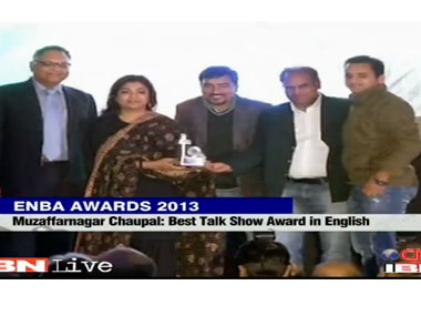 CNN-IBN, IBN 7, CNBC-TV18 sweep ENBA media awards CNN-IBN, IBN 7, CNBC-TV18 sweep ENBA media awards
