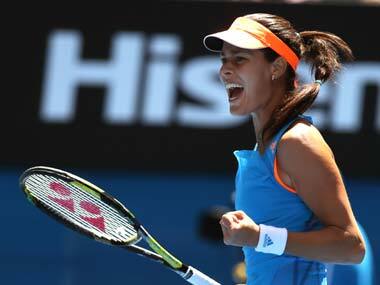 Anna Ivanovic shocked Serena Williams at the Australian Open. AP
