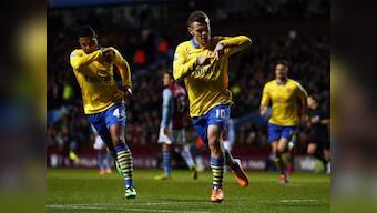 EPL: Arsenal outlast Aston Villa to retake top spot