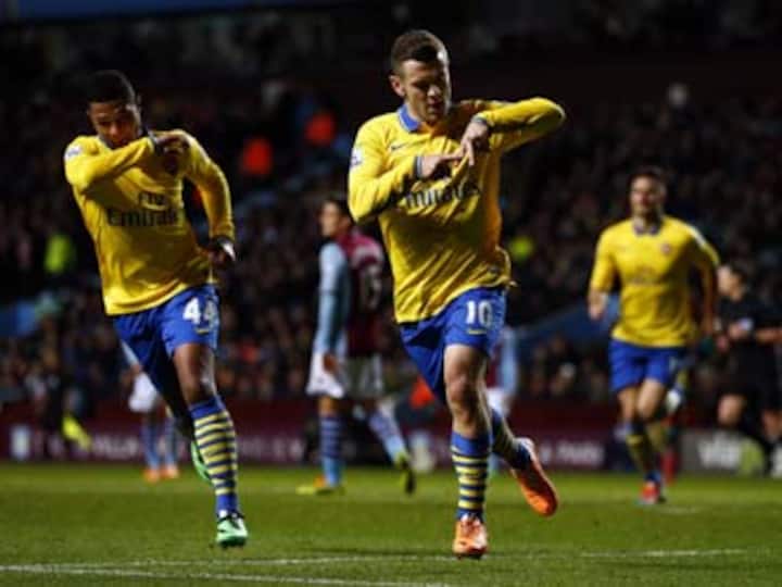 EPL: Arsenal outlast Aston Villa to retake top spot EPL: Arsenal outlast Aston Villa to retake top spot