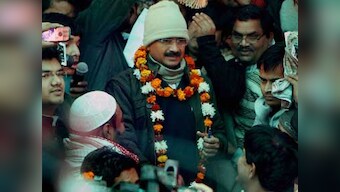 Delhi CM Kejriwal holds review meet as AAP completes month in office