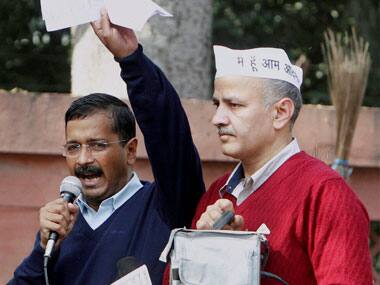 Kejriwal has been protesting since yesterday. PTI