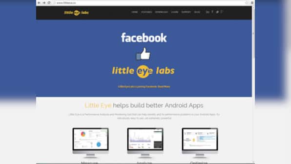 Why Facebook bought Indian startup Little Eye Labs