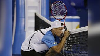 Australian Open: Pat Rafter and Hewitt team up to play doubles 